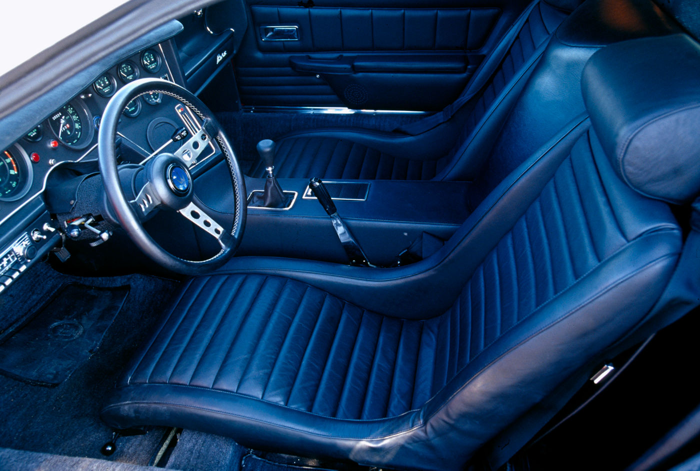 Connolly Bőr (Kék) - Maserati Bora - Image 2