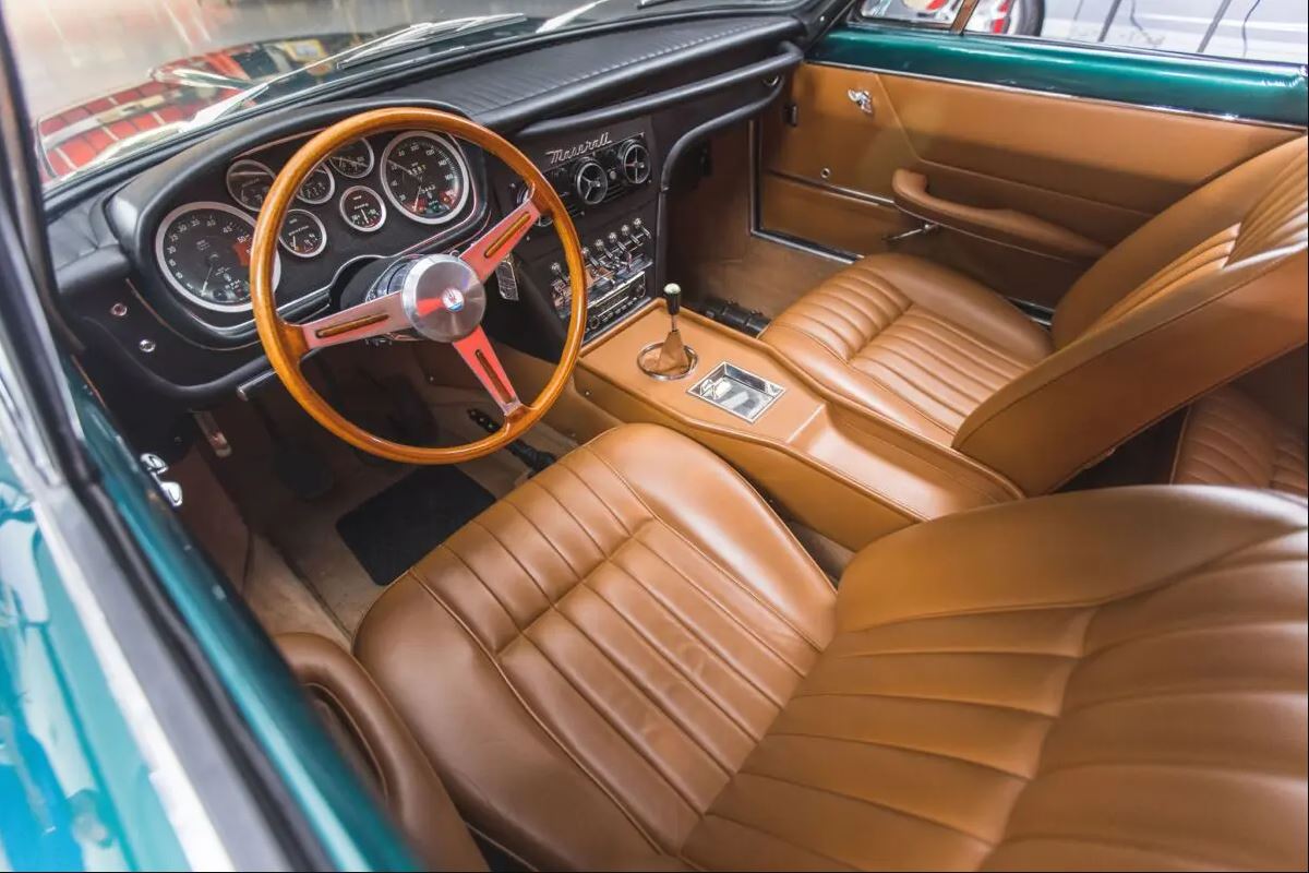 Connolly Bőr (Barna) - Maserati Sebring - Image 2