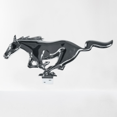 Hűtőmaszk Pony Embléma - 1965-66 Ford Mustang