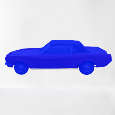 Küszöbvédő Díszléc (Bal oldali) - 1965-66 Ford Mustang
